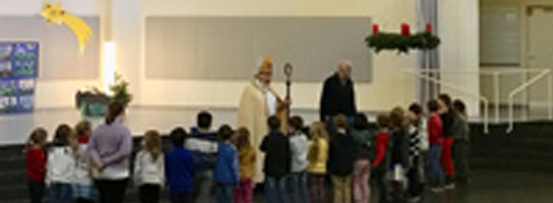 Advent 202 an der Schule St. Ursula in Berlin