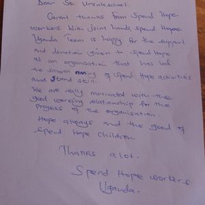 Brief aus Uganda